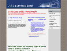 Tablet Screenshot of jjstainlesssteel.com